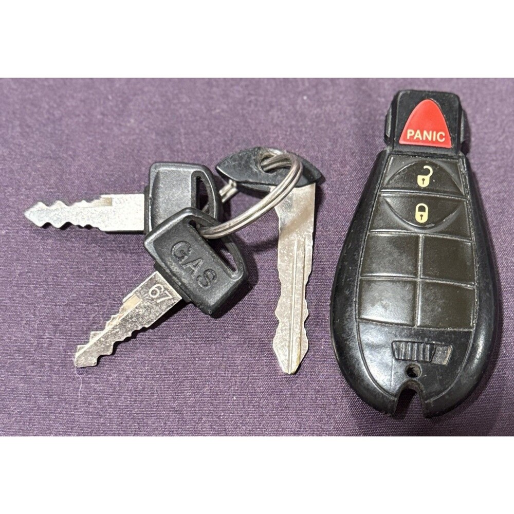 OEM Dodge 3 Button Key Fob Remote M3N5WY783X Keyless Entry Lock Unlock Panic